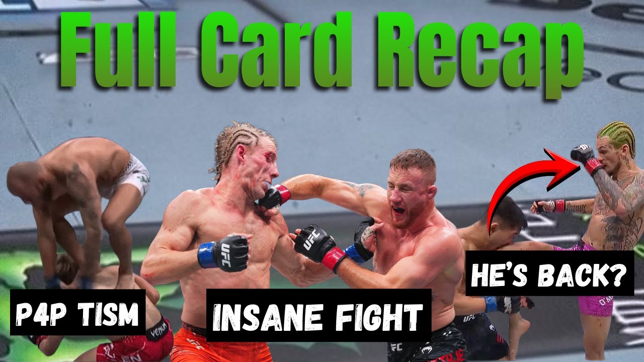 UFC 324 Full Card Reaction