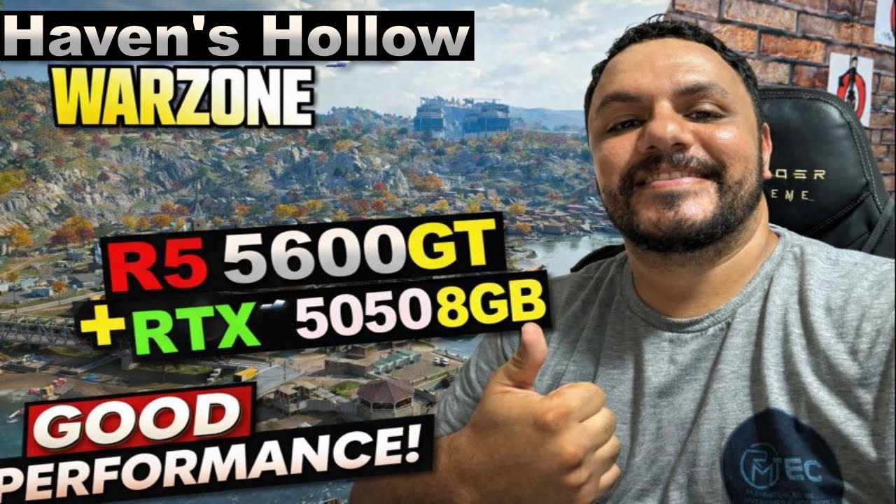 RYZEN 5 5600GT + RTX 5050 8GB - HAVEN'S HOLLOW - WARZONE - BO7