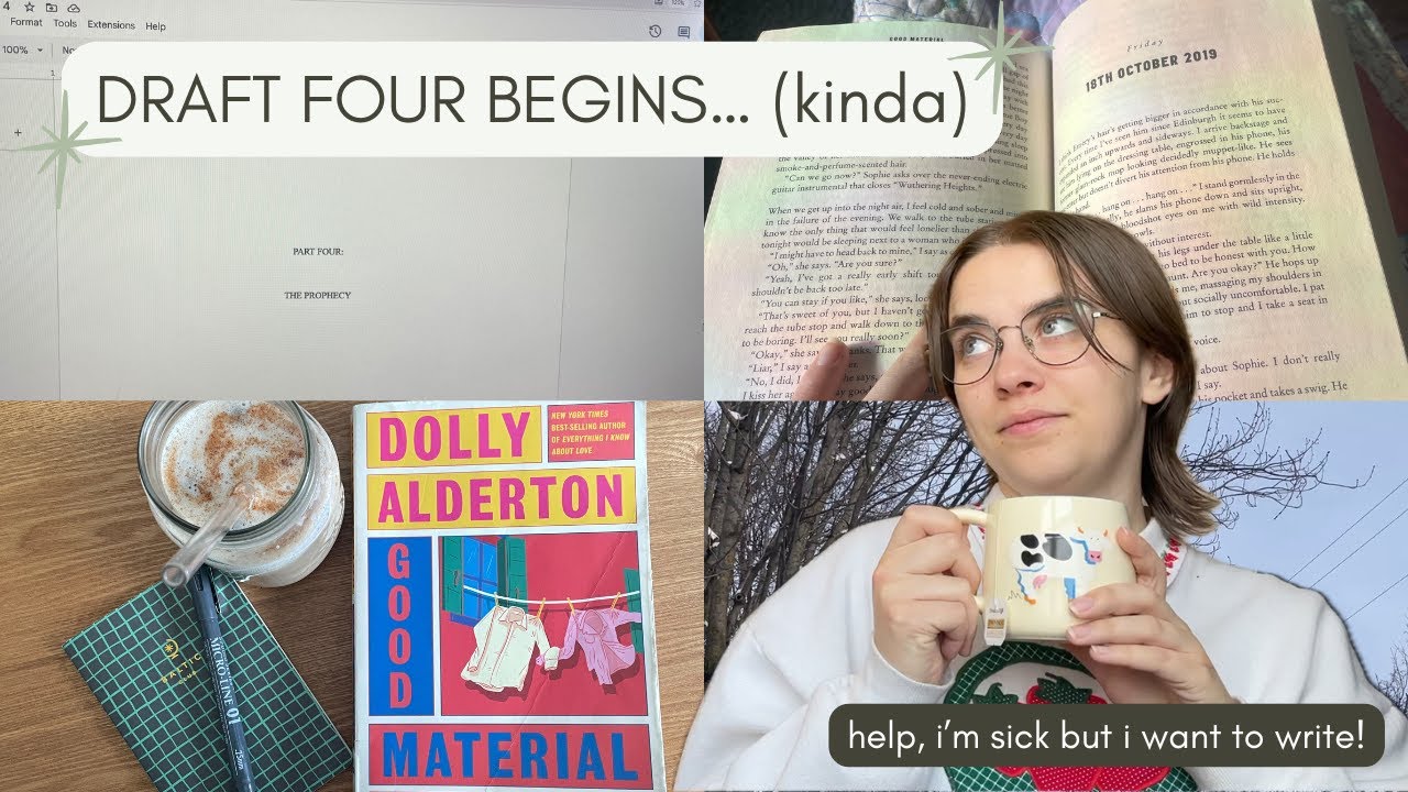 a short & quiet writing vlog | author diaries