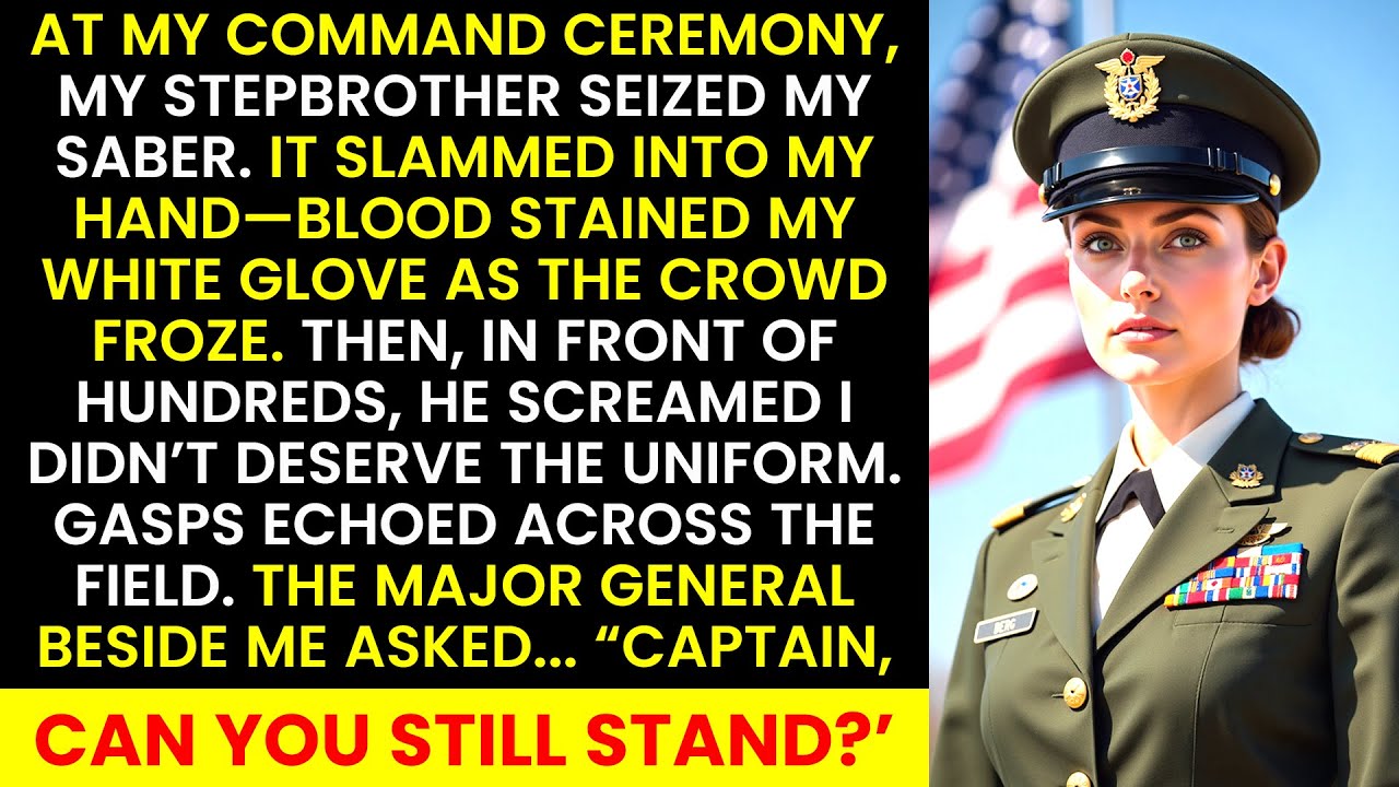 At My Command Ceremony, My Stepbrother Seized My Saber—It Drew Blood—Then I Stood Tall.