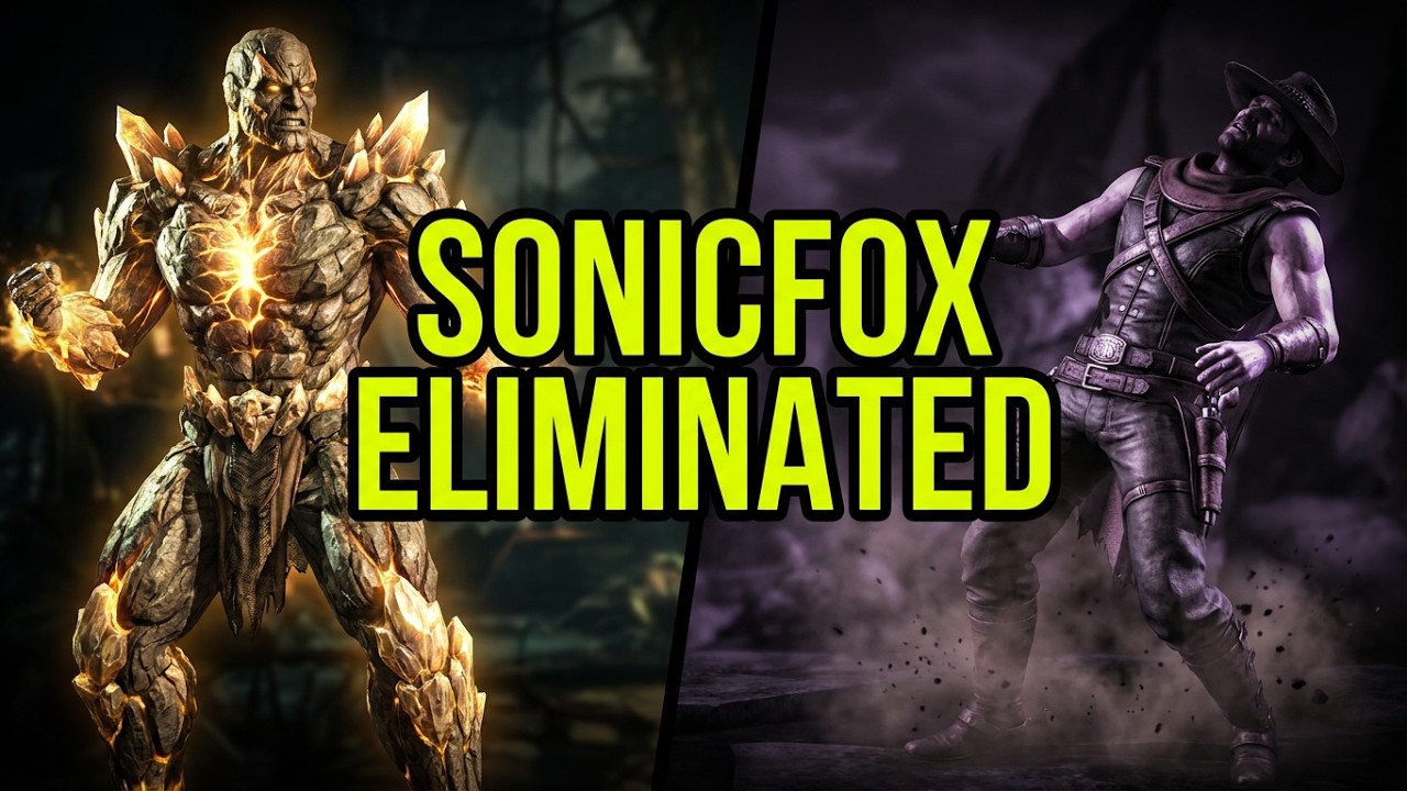 EGL Dallas MKX   DJT (Tremor) vs SonicFox (Shinnok, Erron Black)