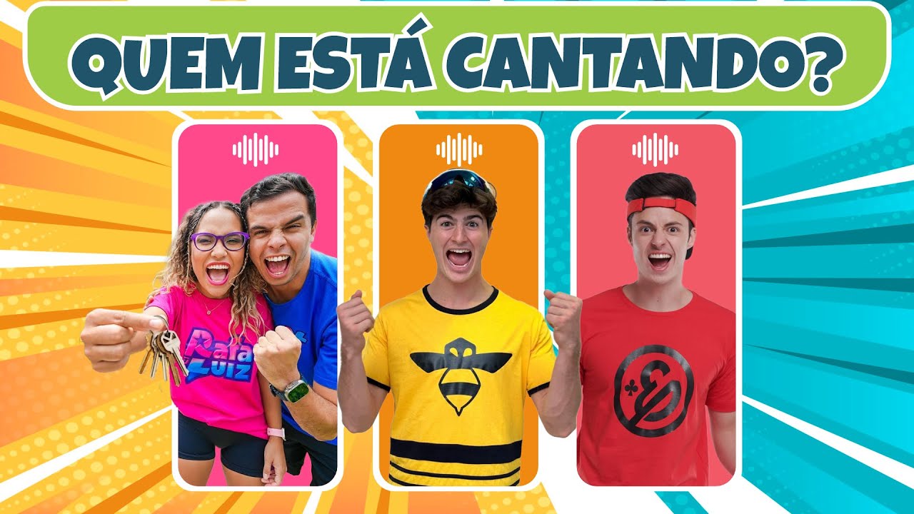 🎙️ QUAL YOUTUBER ESTÁ CANTANDO? | Enaldinho | Problems | Mussa #quiz #focaquiz