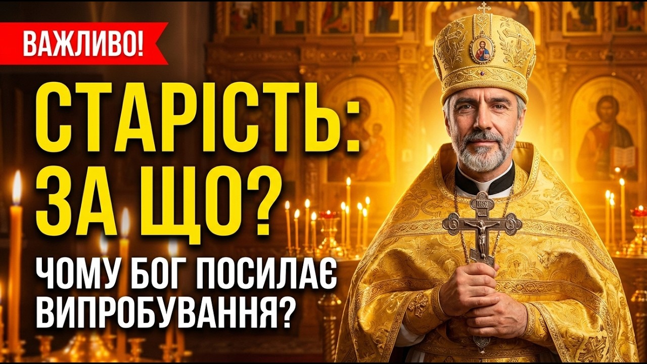 Чому Бог посилає випробування в старості?