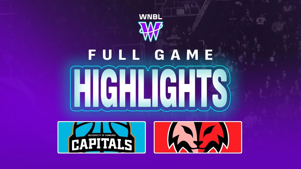 UC Capitals vs Perth Lynx - Game Highlights, Round 7, WNBL26