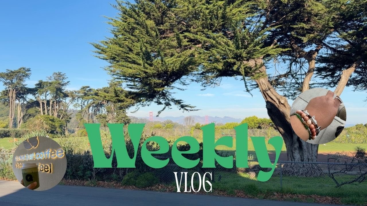 WEEKLY VLOG: solo day in San Francisco + matcha + visiting  the Mureta & Co. jewelry tree!