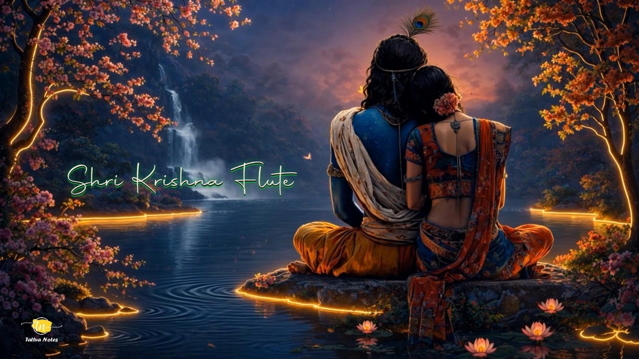 1 Hour Divine Krishna Flute 🕉️ | Deep Meditation Music | Peaceful Mind, Sleep, Relaxation, Study