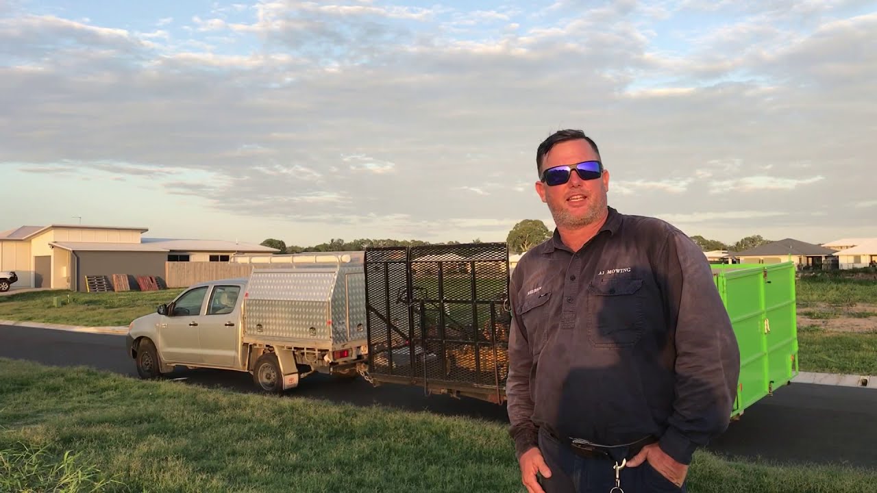 First video:  My Lawn care setup Aussie style