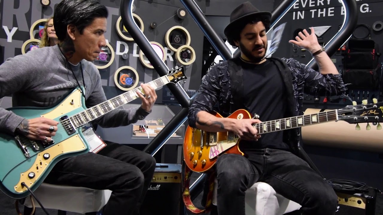 Rivolta Mondata Baritone VII demo with RJ Ronquillo and Art Menezes at NAMM 2020 (Part 1)