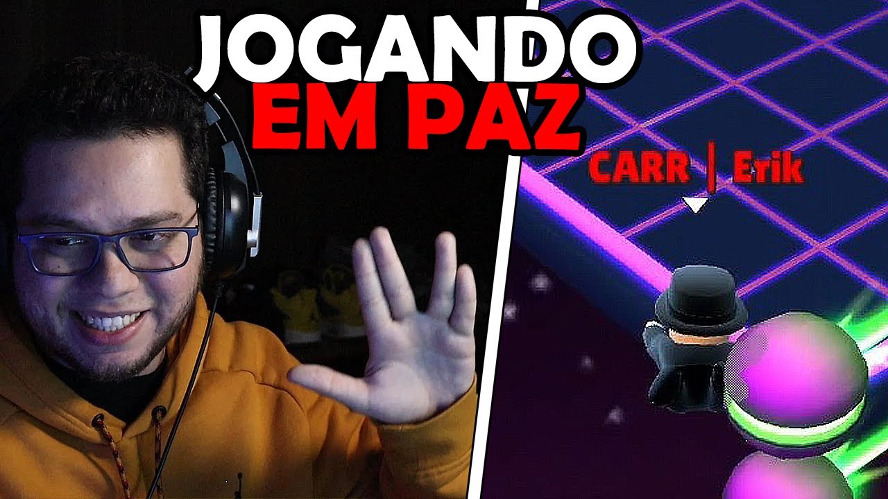 FUI a PESSOA MAIS PACÍFICA do STUMBLE GUYS e ACONTECEU ISSO! (Até no BLOCK DASH)