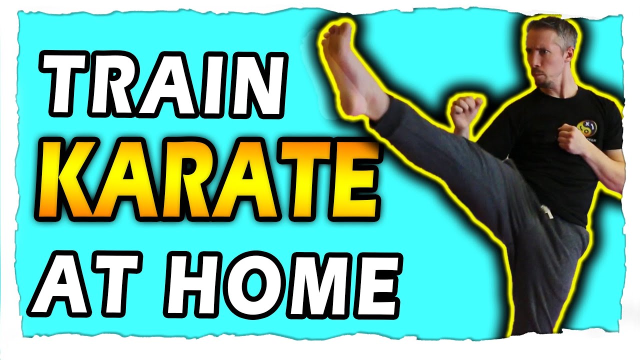 TRAIN KARATE at HOME | 5 Simple Exercises