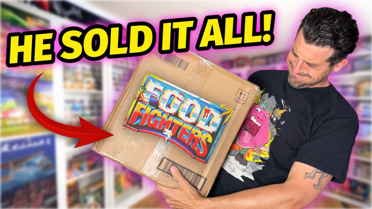 He Sold Me His ENTIRE Food Fighters Collection + MORE Rare 80s Toys!