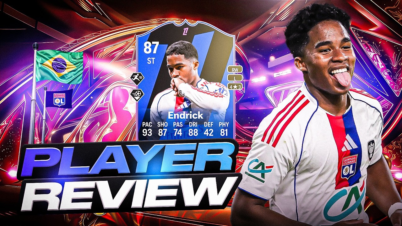 Обзор игрока 87 POTM LIGUE 1 ENDRICK SBC - EA FC 26 ULTIMATE TEAM