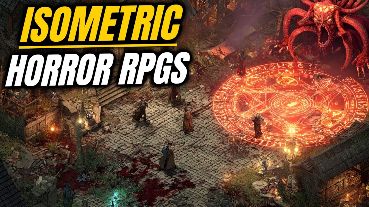 10 Bone-Chilling Isometric Horror RPGs That&rsquo;ll Haunt Your Mind and Your Save File!