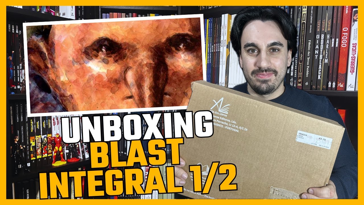 UNBOXING BLAST INTEGRAL 1/2! | BD | Station Comics #190
