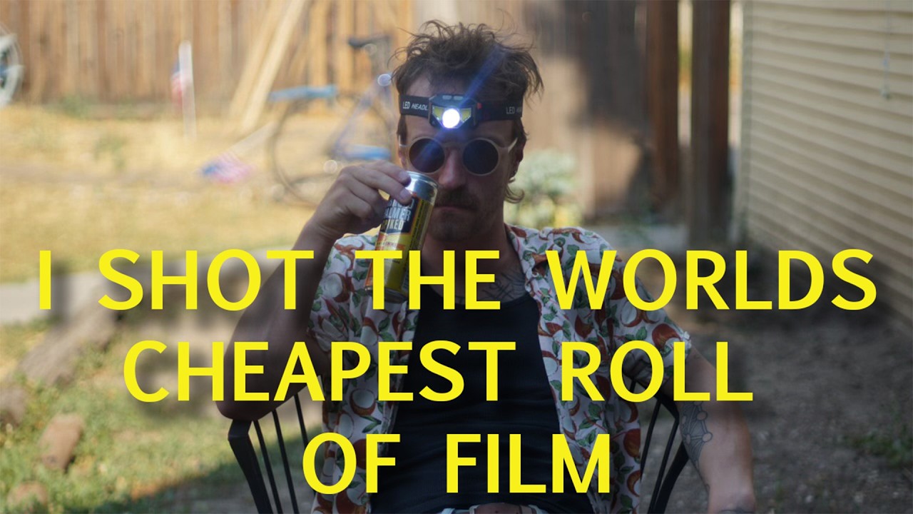 The Worlds Cheapest Film! | Reviewing the cheapest 35mm film in the world so you don't have to.