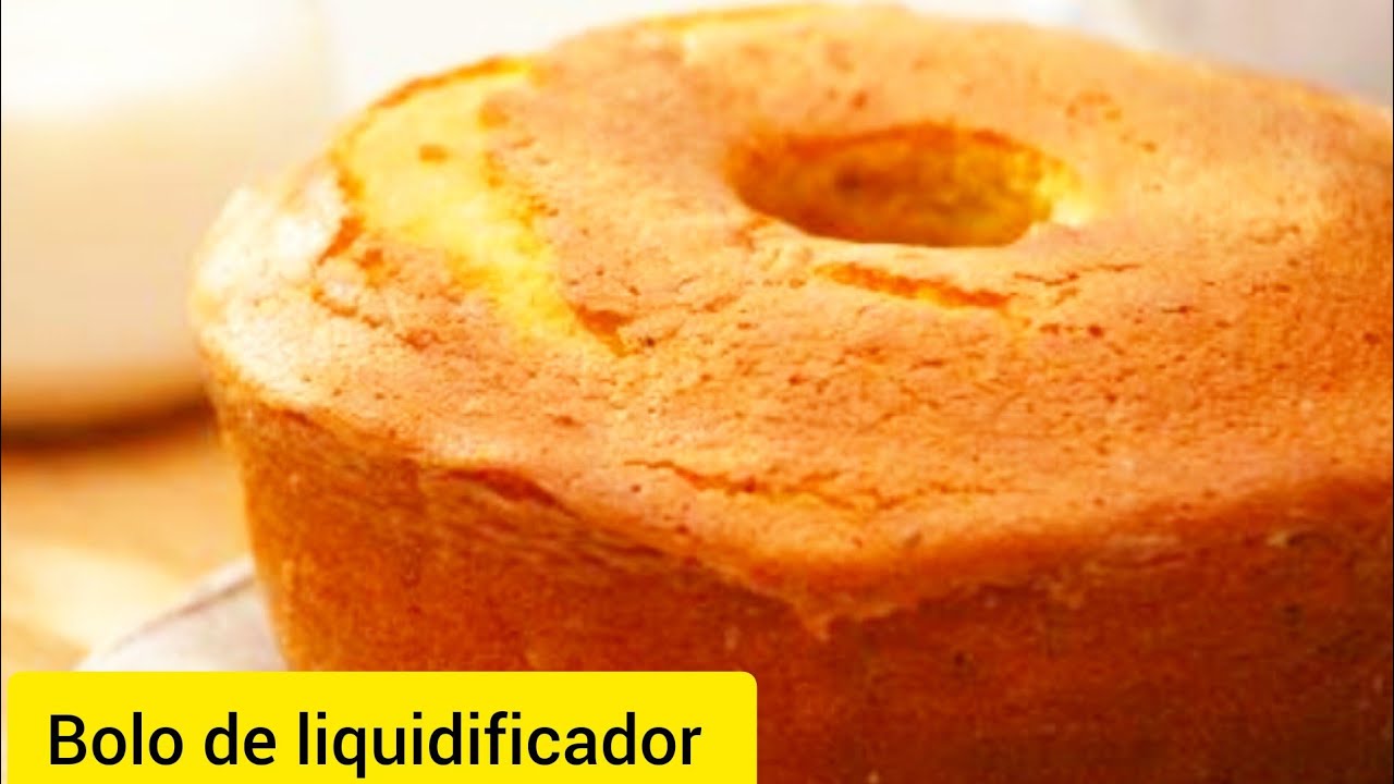 Com 2 ovos e sem leite voc&ecirc; faz o BOLO mais FOFINHO do mundo/BOLO de liquidificador, f&aacute;cil e r&aacute;pido.