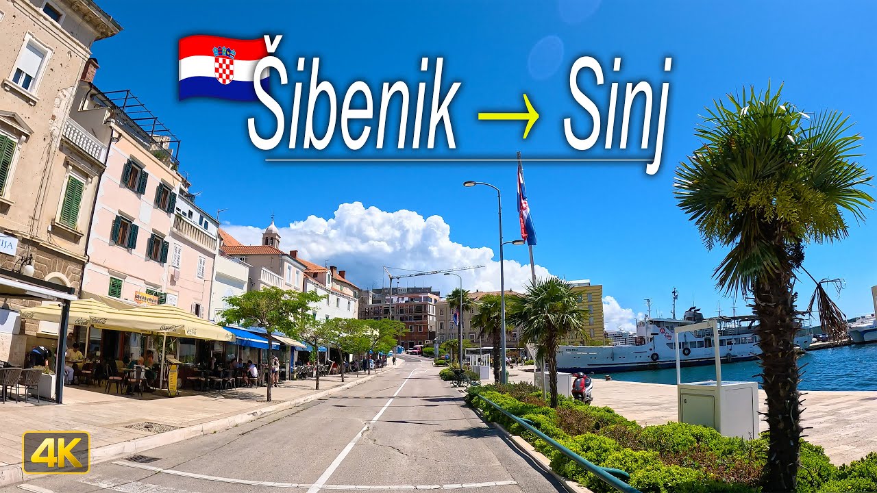From the Adriatic Sea to the Highlands | Scenic Drive from &Scaron;ibenik to Sinj - CROATIA