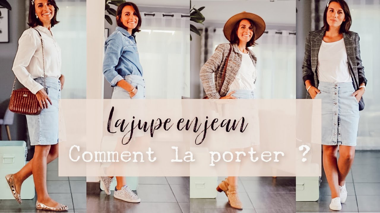 7 looks avec une jupe en jean - LOOKBOOK