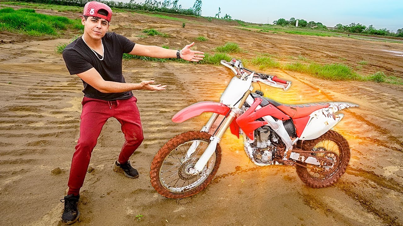 MINHA NOVA MOTO DE TRILHA !
