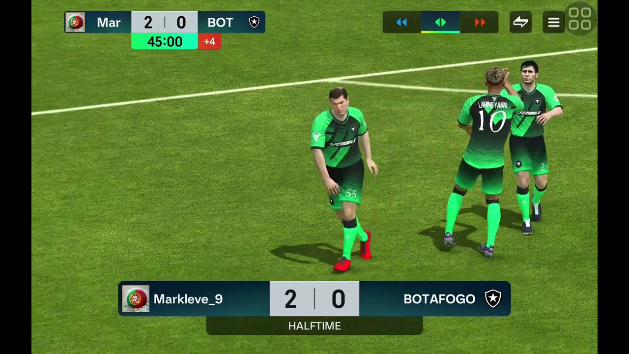 Fcmobile|  My New Fc Team VS Botafogo