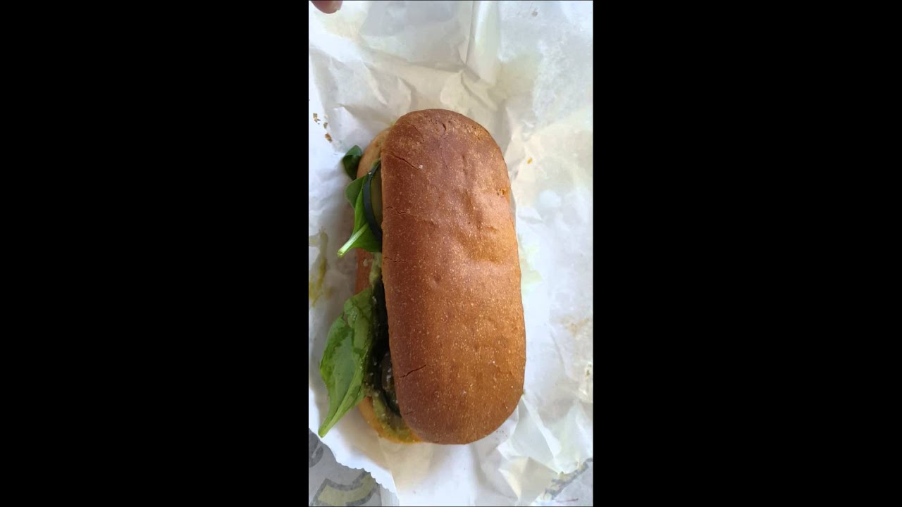 Tastes good! Gluten free bread at Subway