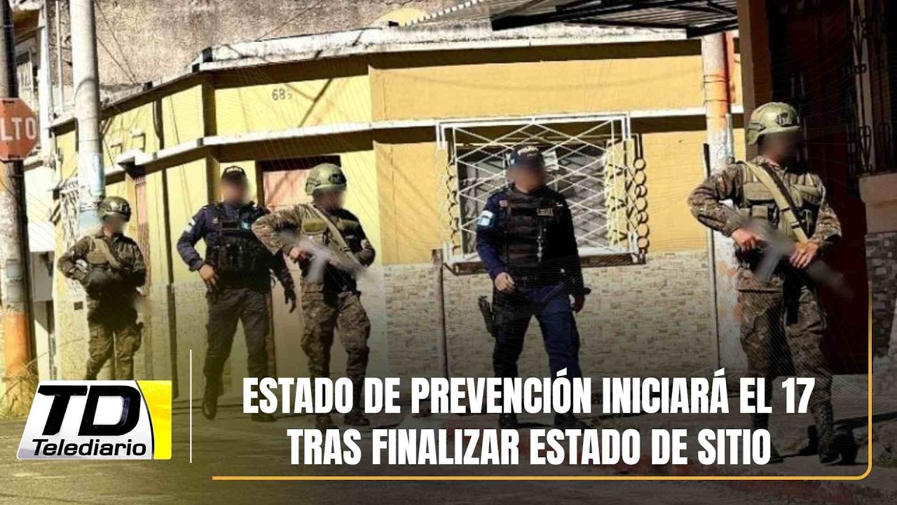 Estado de prevención iniciará el 17 tras finalizar estado de sitio