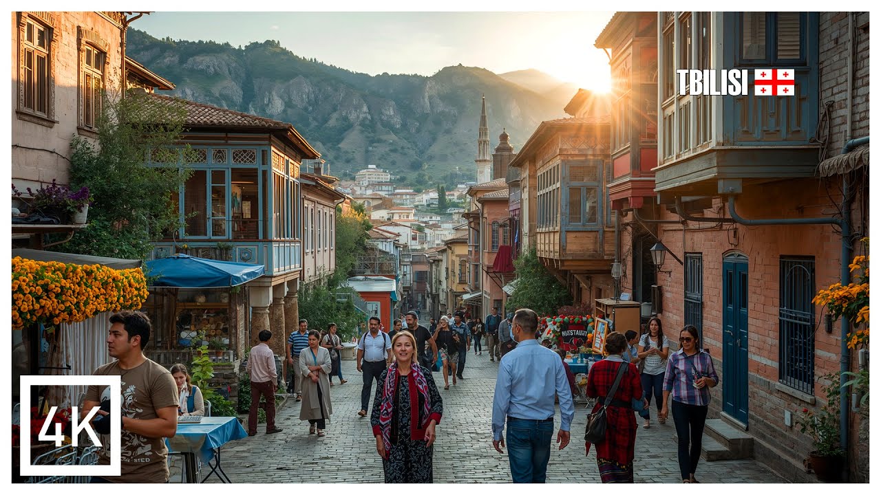 Tbilisi, A City That Will Inspire You Forever 🇬🇪 No Crowd 4K Morning Tour