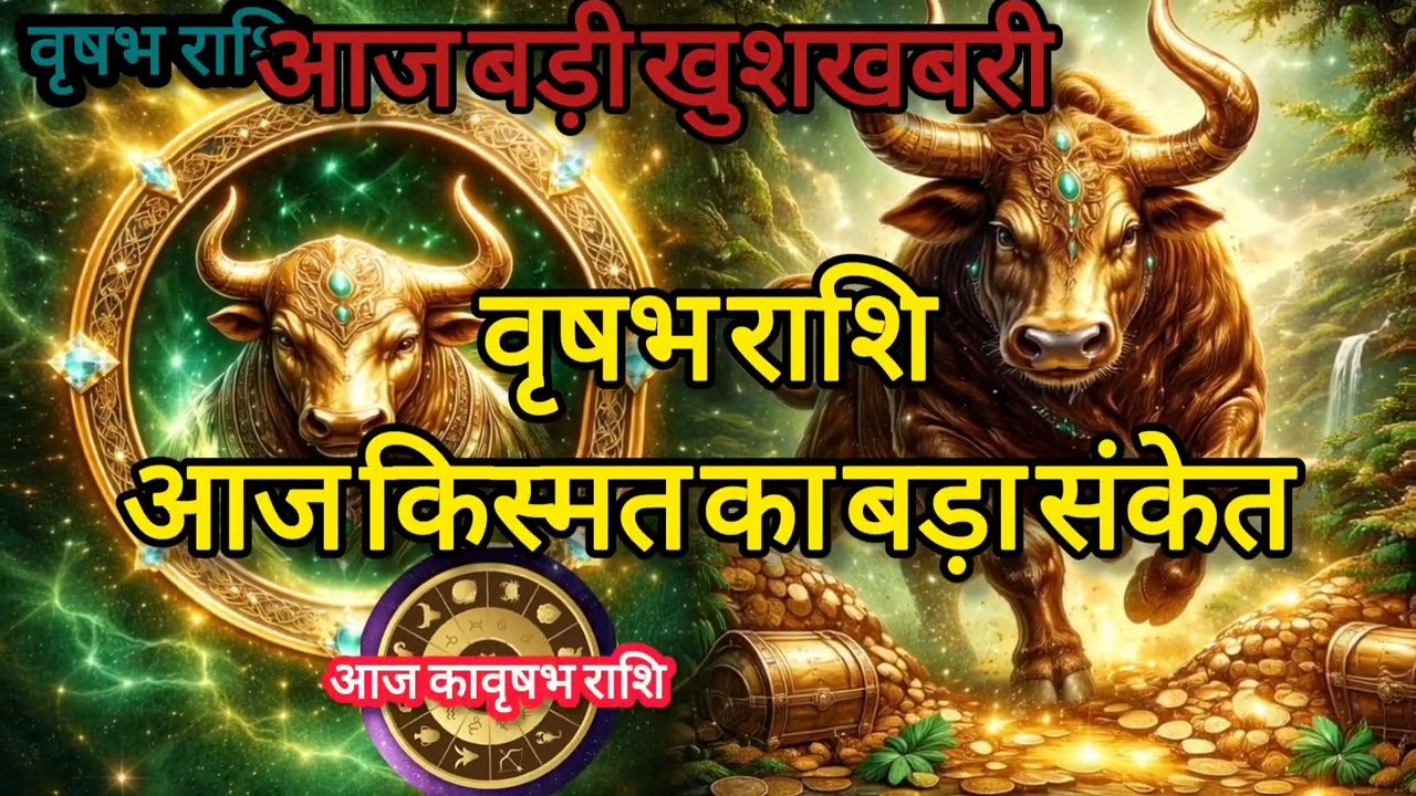 #वृषभ_राशि ⚠️ आज कुछ बड़ा होने वाला है | Taurus Horoscope Today