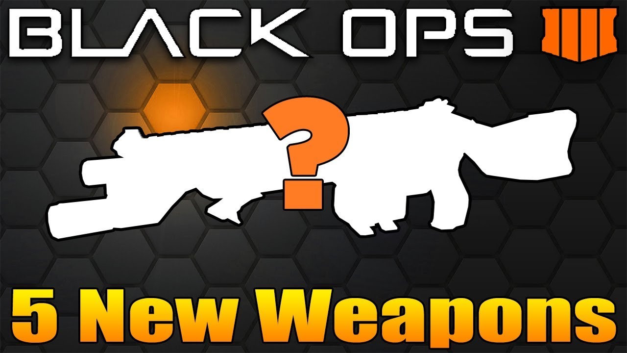 5 New Secret Weapons In Call of Duty Black Ops 4