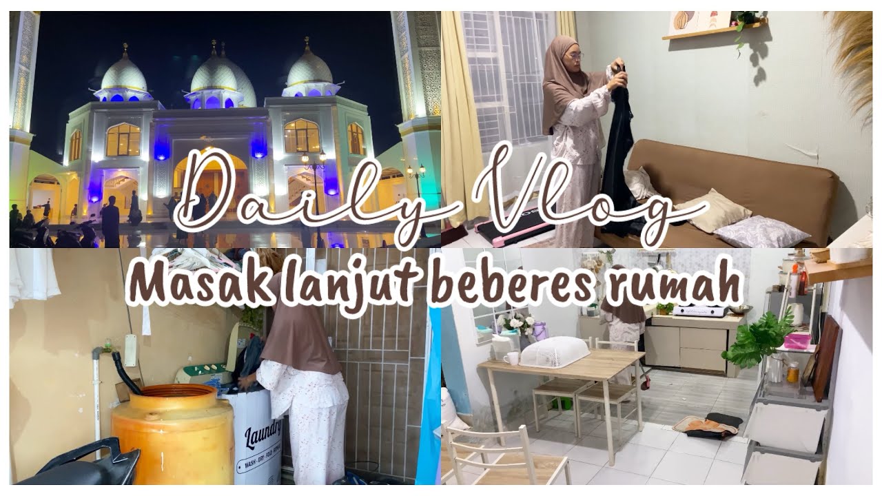 #ramadanvlog masak sebelum puasa, lanjut beberes habis subuh #dailyvlog #cleaning #ramadan #2026 