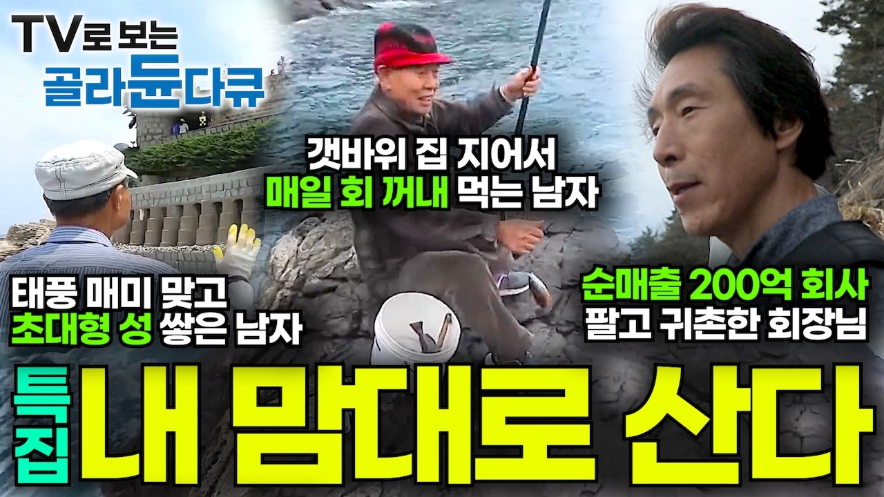 내 맘대로 살았더니 내가 한국기행 레전드?✨한 번뿐인 인생 나만의 왕국 만들어 내 맘대로 사는 사람들 특집🏝️｜여름 휴가 시즌 맞이｜한국기행 레전드 몰아보기｜한국기행｜#골라듄다큐