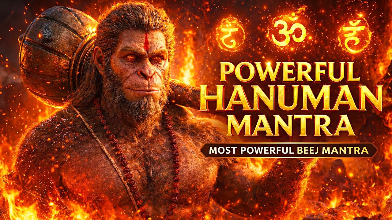 Om Namo Bhagavate Hanumate 108 Times | Brahmaswar