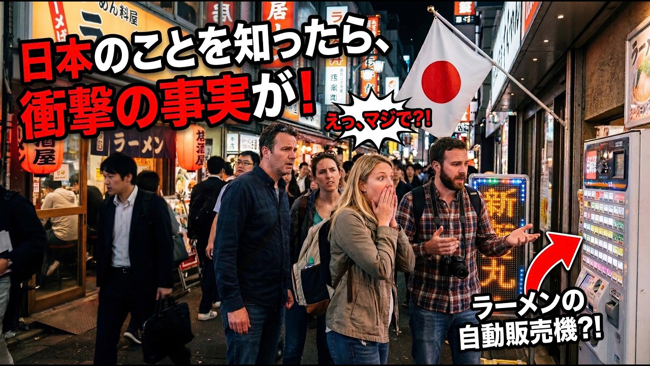 ( 海外の反応 ) なぜ日本は世界から驚かれるのか？