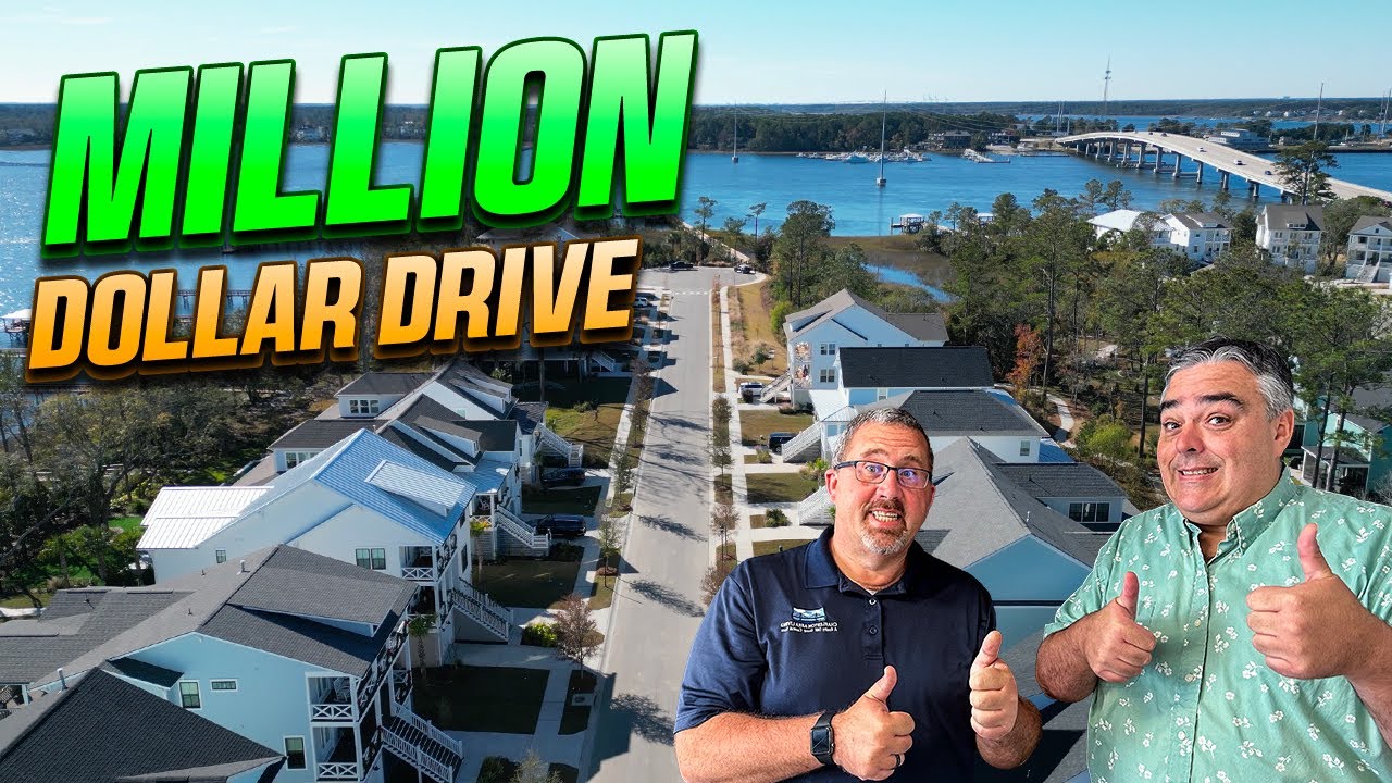 Are MILLION DOLLAR Drive Under Homes Worth It? Riverfront Living in South Carolina