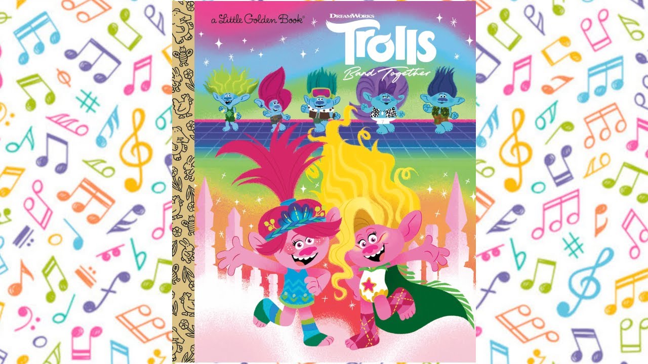 DreamWorks Trolls Band Together kids book read along