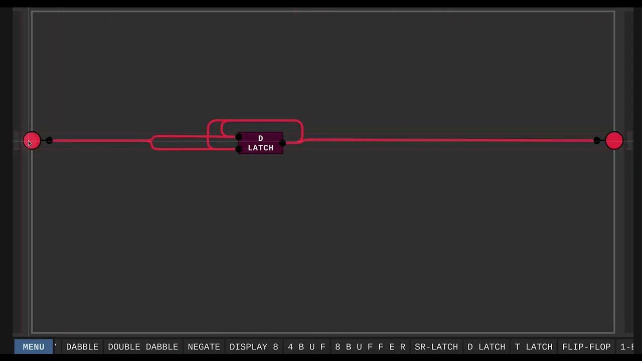 Making a better and more complete DELAY using d latches | Digital Logic Sim Episode 33