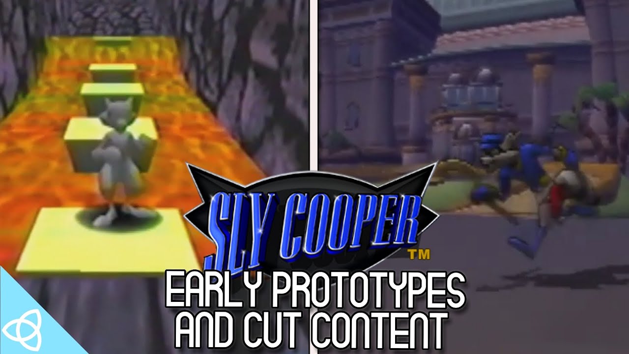 Sly Cooper - Early Prototypes and Cut Content