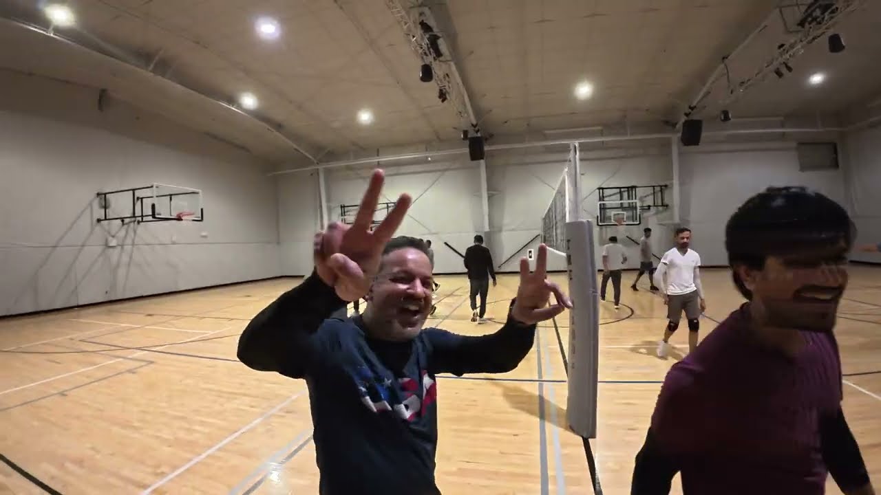 Feb 28 | Game 2 | Akhil's Smashes, Sandeep's Heavy blocks