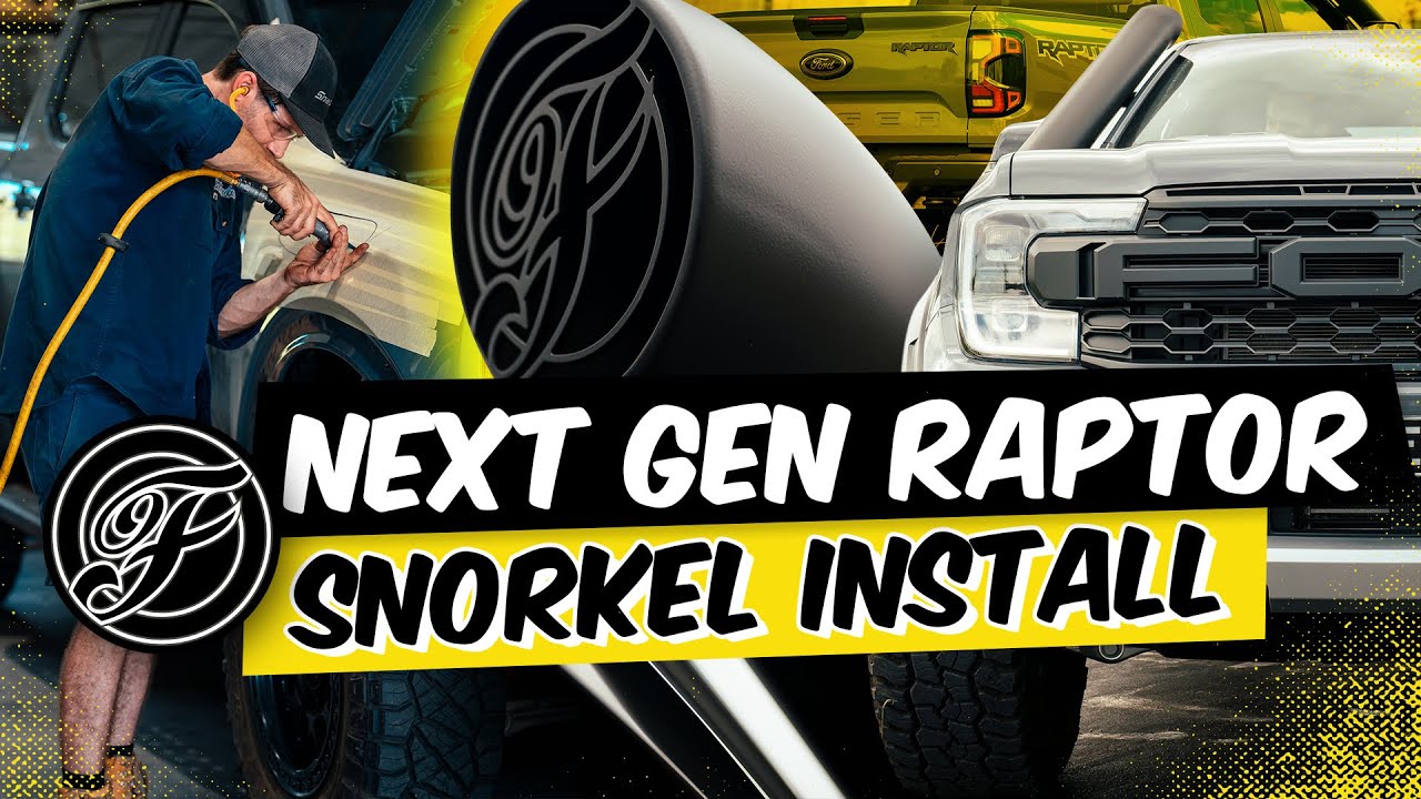 УСТАНОВЛЕНО: Шноркель Ford Next Gen Raptor