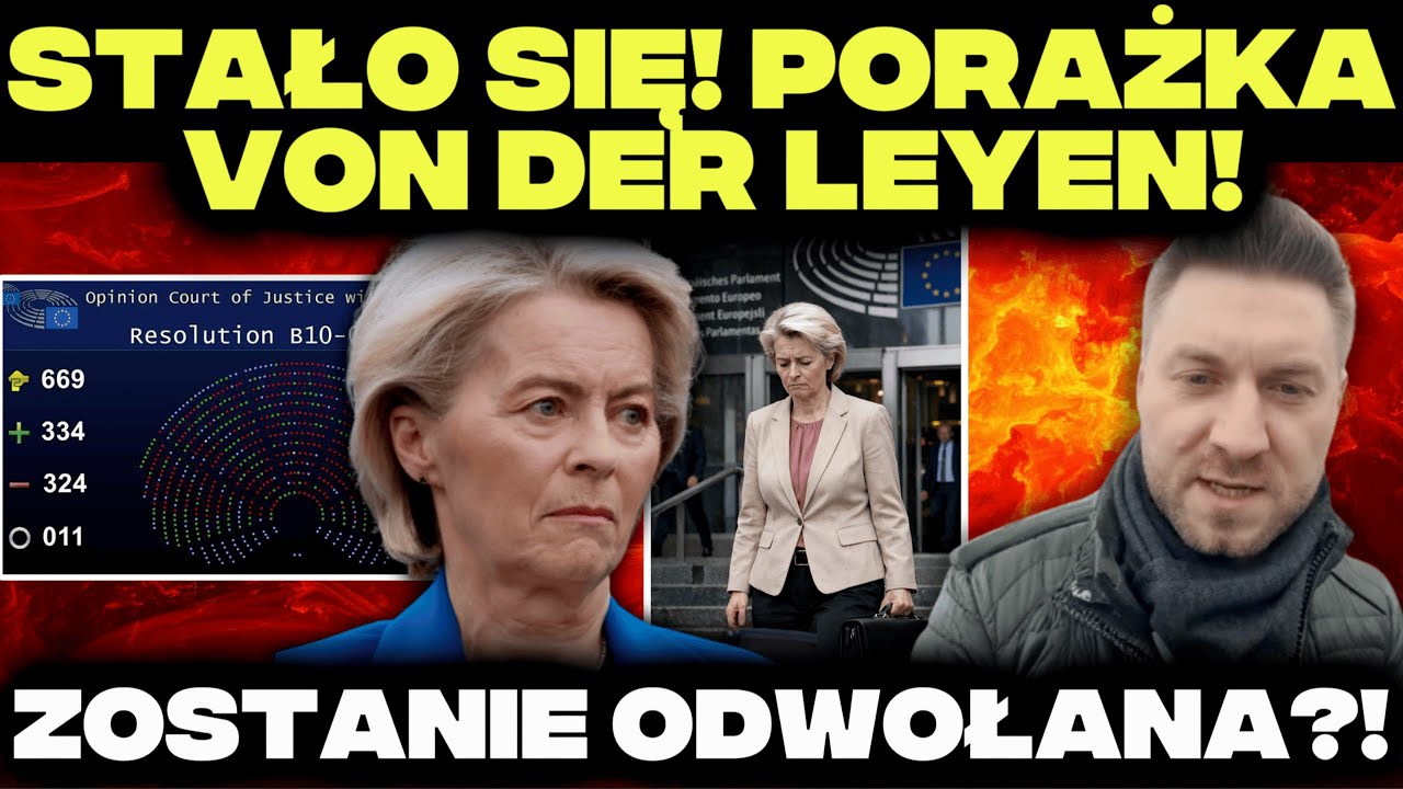 MINA VON DER LEYEN M&Oacute;WI WSZYSTKO! ROLNICY WYGRALI KLUCZOWĄ BITWĘ!