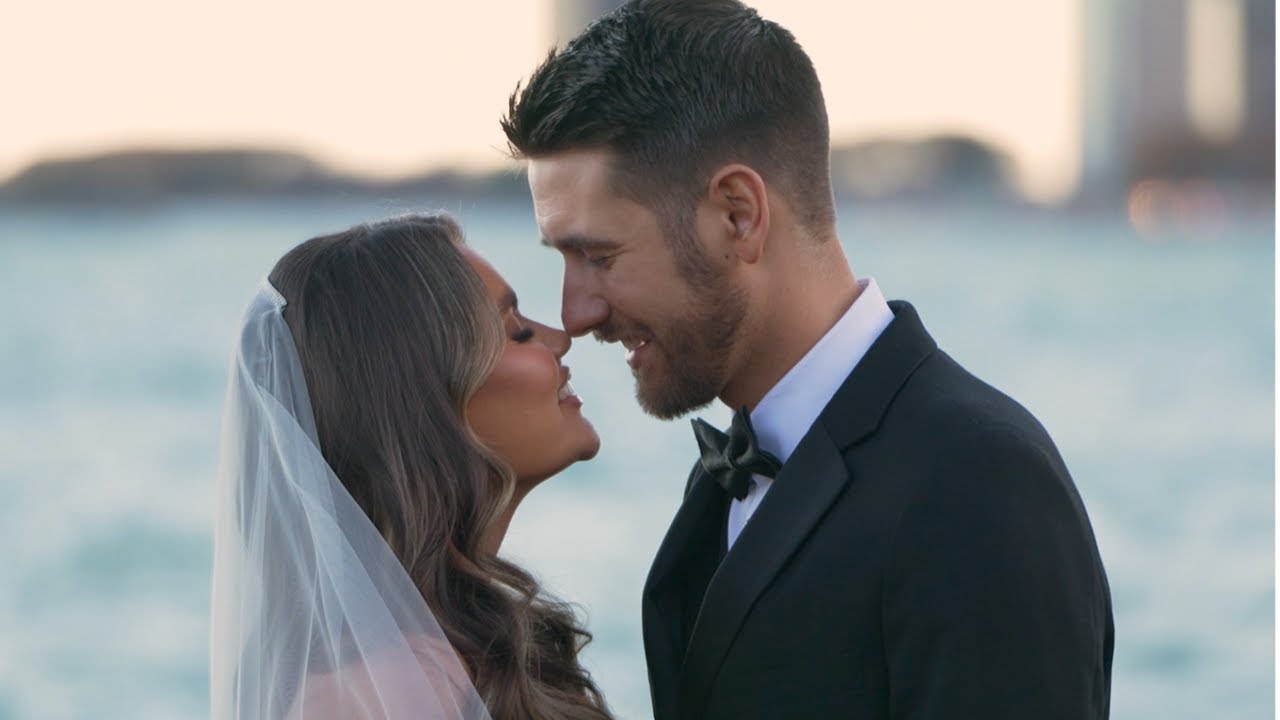 Jenna + Adam. A LEAP Wedding Film @ St. Joseph's Catholic Church and Four Seasons Chicago.