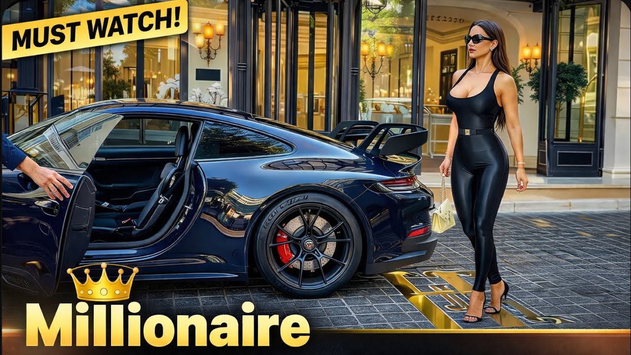 Millionaire PRINCESS in MONACO - Supercars & Luxury Lifestyle Svitlana #ladystyle 