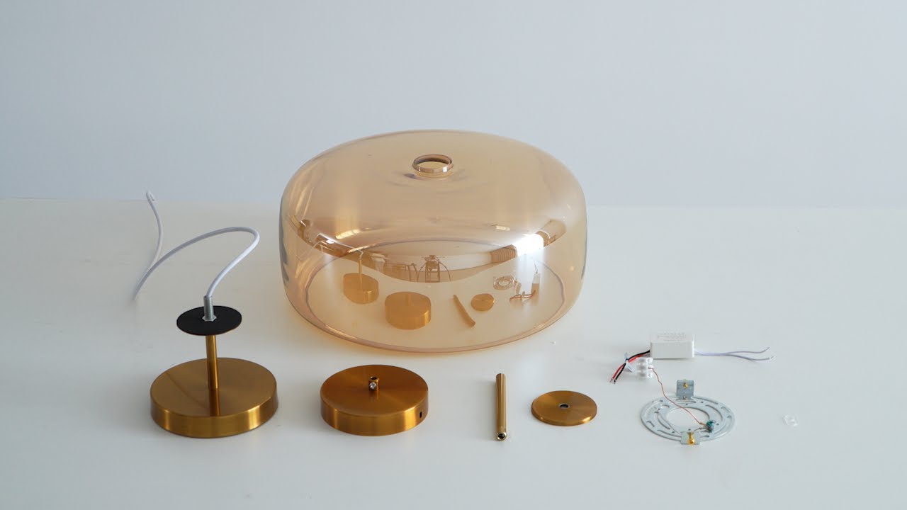 Metro Sphere Glass Pendant Lamp Installation Video