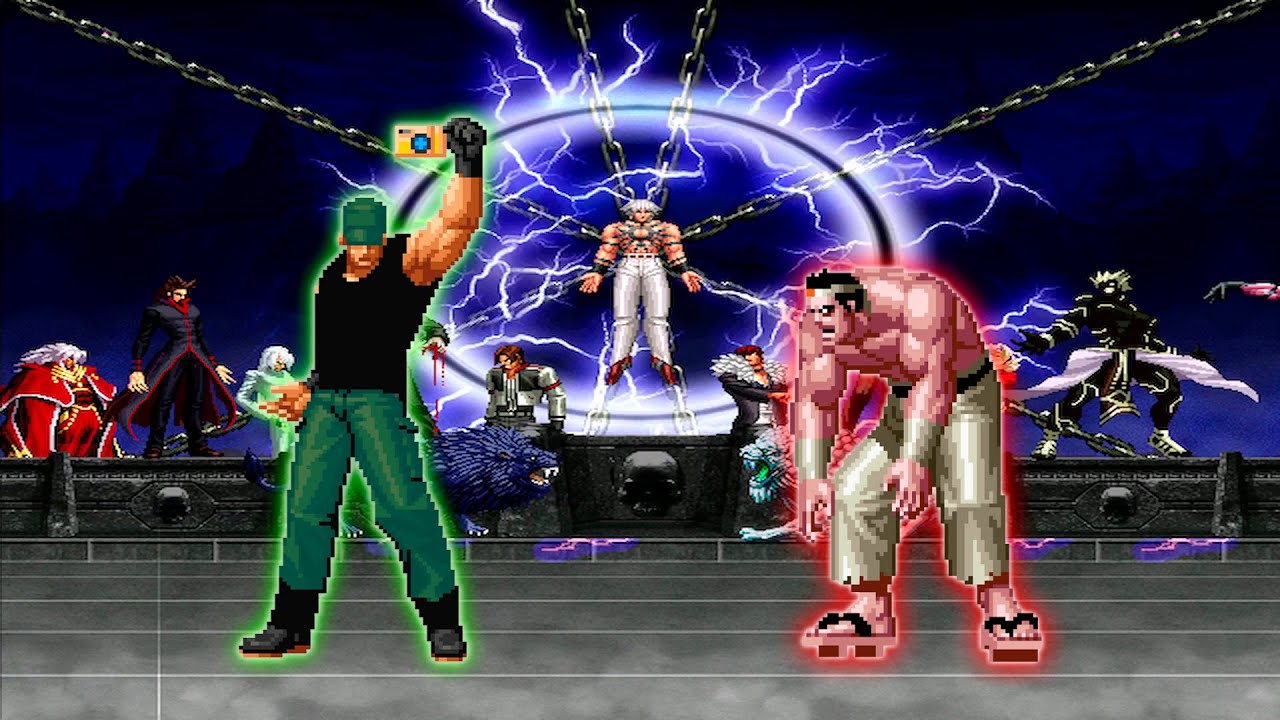 [KOF Mugen] Clark Still Team vs Goro Daimon Team