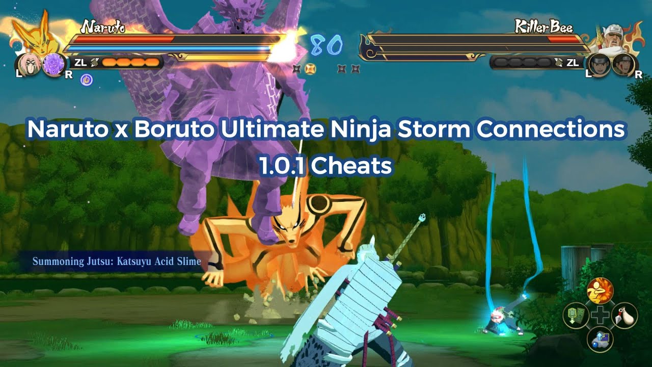 NARUTO X BORUTO Ultimate Ninja STORM CONNECTIONS 1.0.1 Cheats Nintendo Switch