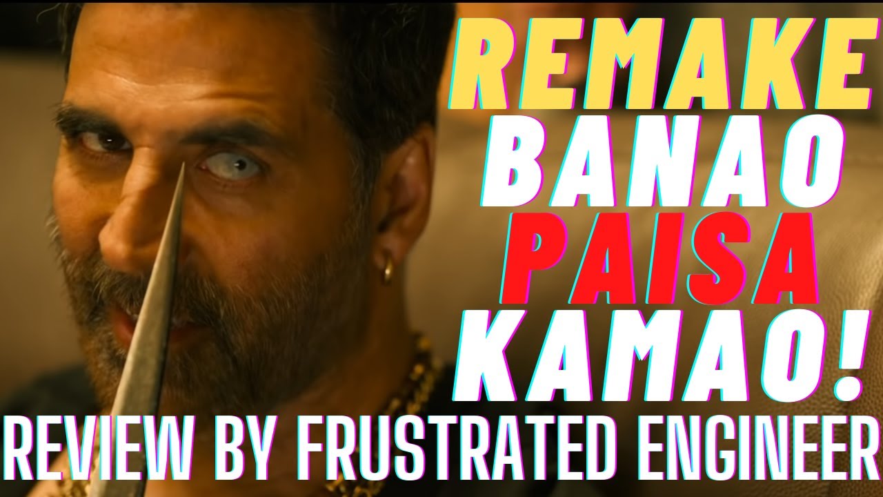Bachchhan Paandey Trailer REACTION & REVIEW | Akshay Kumar | FRUSTRATED ENGINEER
