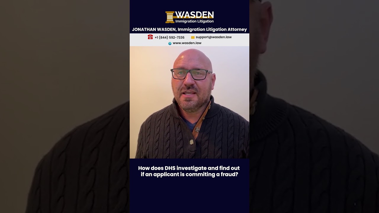 How does DHS investigate and find out if an applicant is commiting a fraud