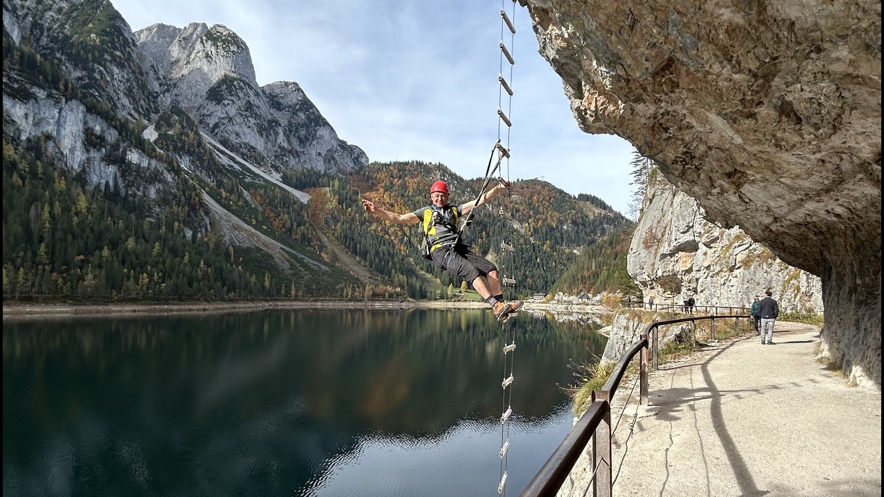 Laserer Alpin klettersteig