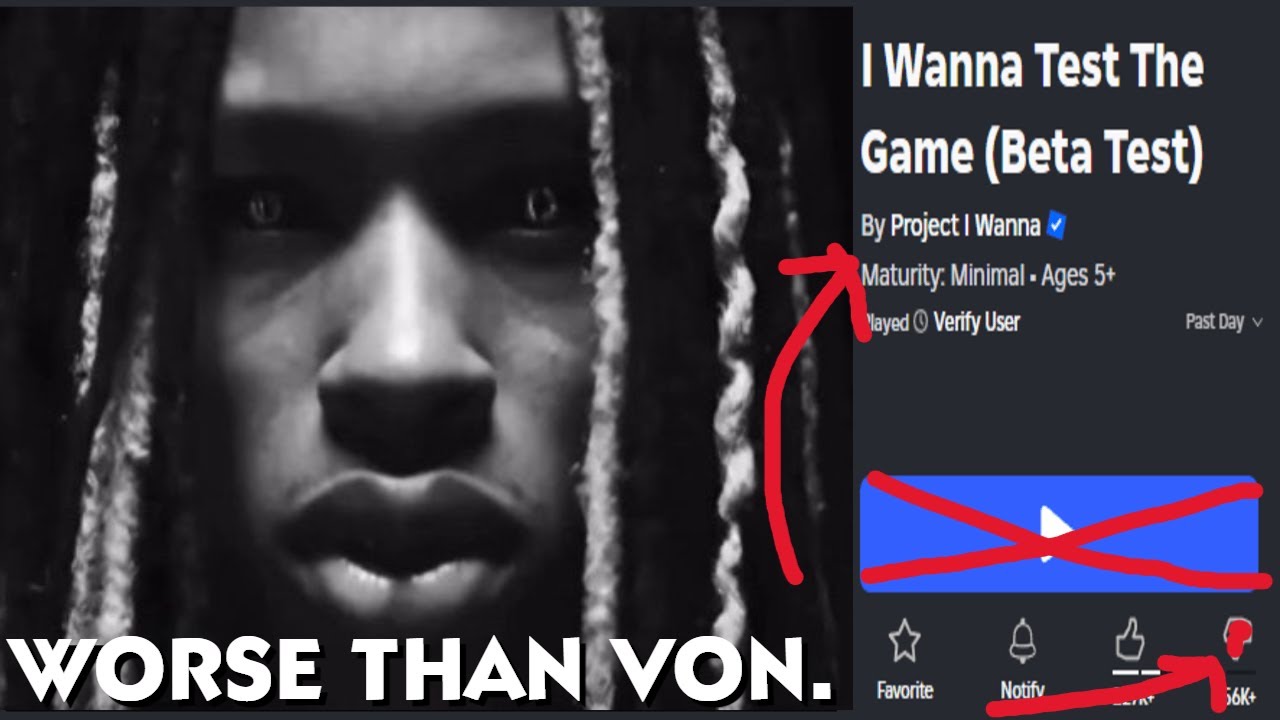 I WANNA TEST THE GAME IS THE WORST GAME EVER.