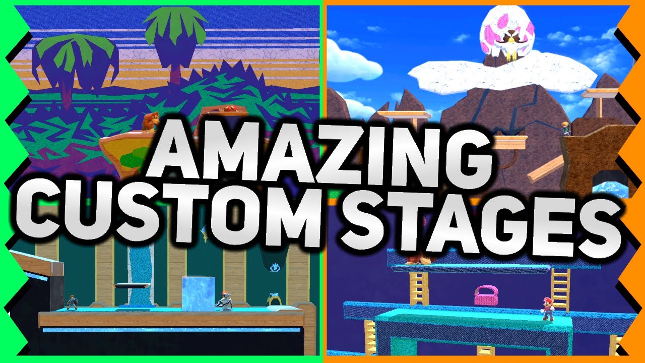 20 Amazing Custom Stages (Zelda & DK) | Smash Ultimate